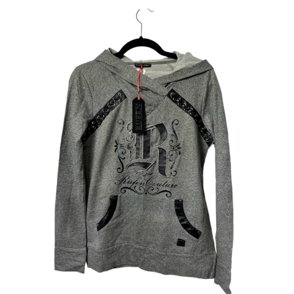Women's Charcoal Hoodie Sweater